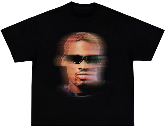 Dennis Rodman Tee black - Organic Oversize Shirt