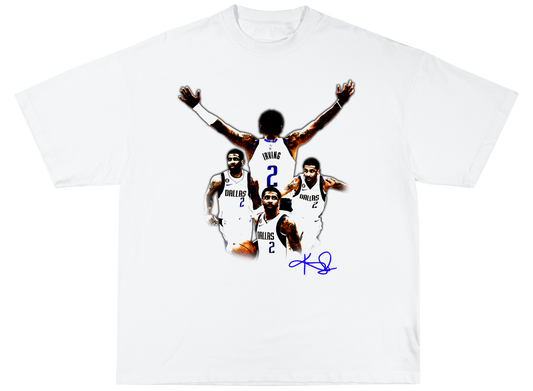 Kyrie Irving Tee white - Organic Oversize Shirt